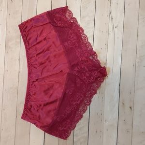Satin & Lace Sleep Shorts